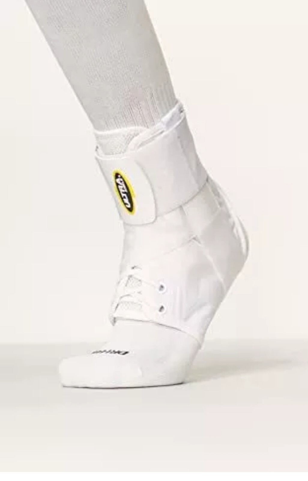 Ultra 360® Lace-Up Adjustable Ankle Brace – For Ankle Stabilization SMALL White