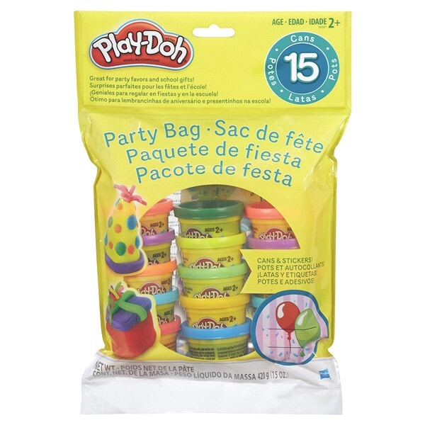 PLAY-DOH Party Bag - 15  one ounce cans of modeling compound