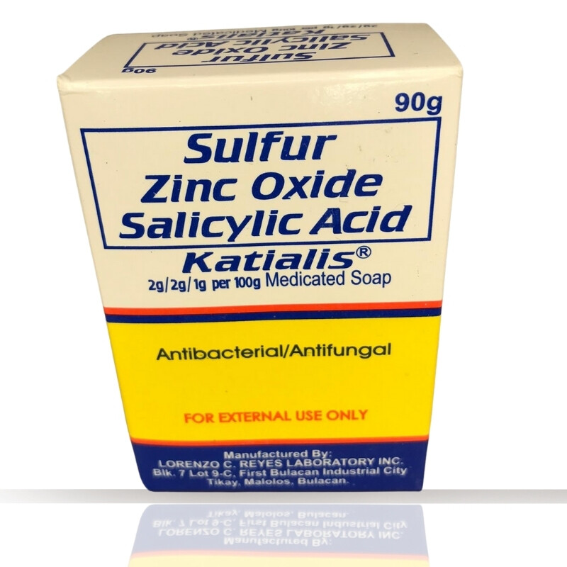 Katialis Medicated Soap Anti-Bacterial/AntiFungal 90 grams