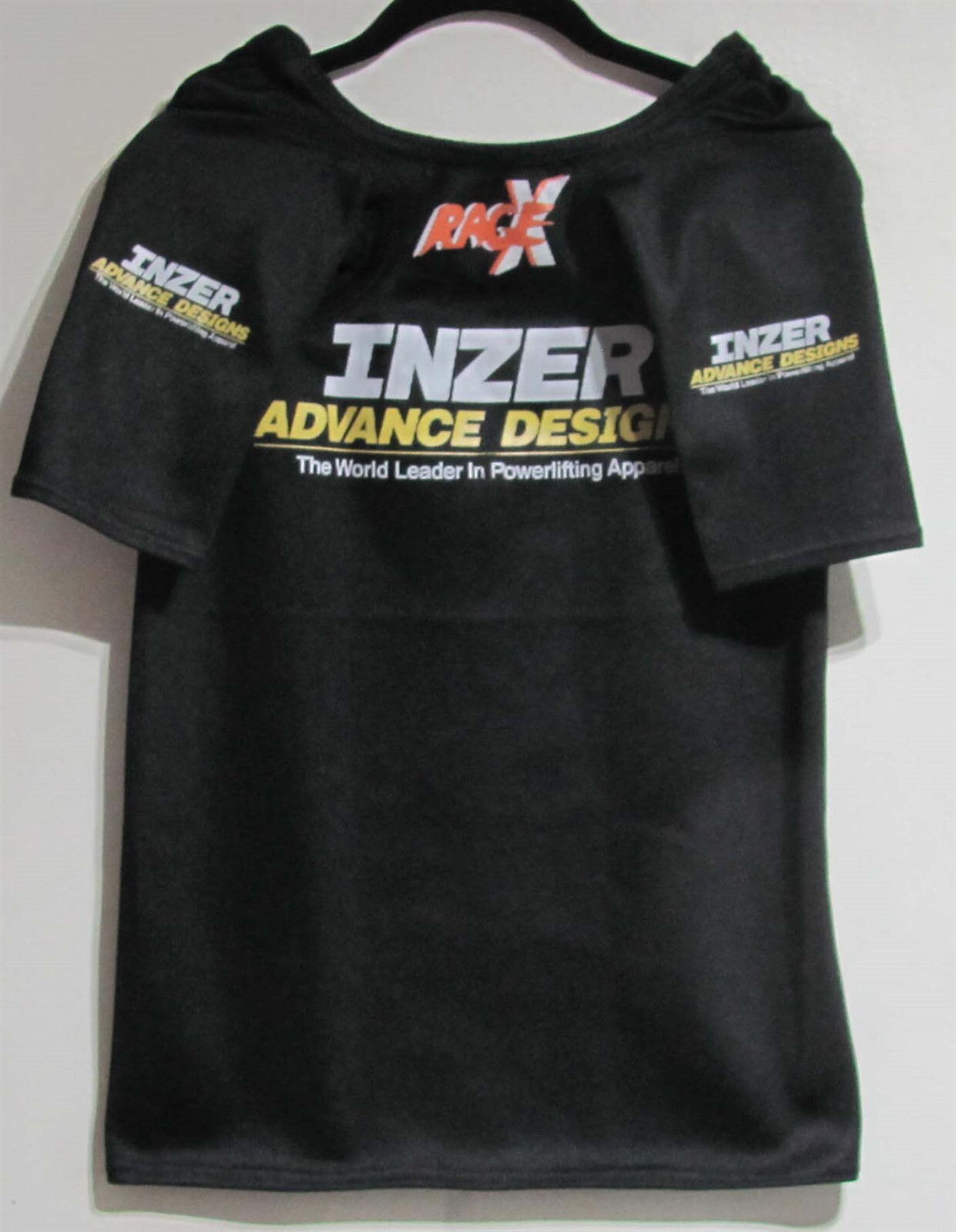 Inzer Rage X Bench Shirt 40 Black w/Custom 1" Scoop & HD Neck options (Used 1X)
