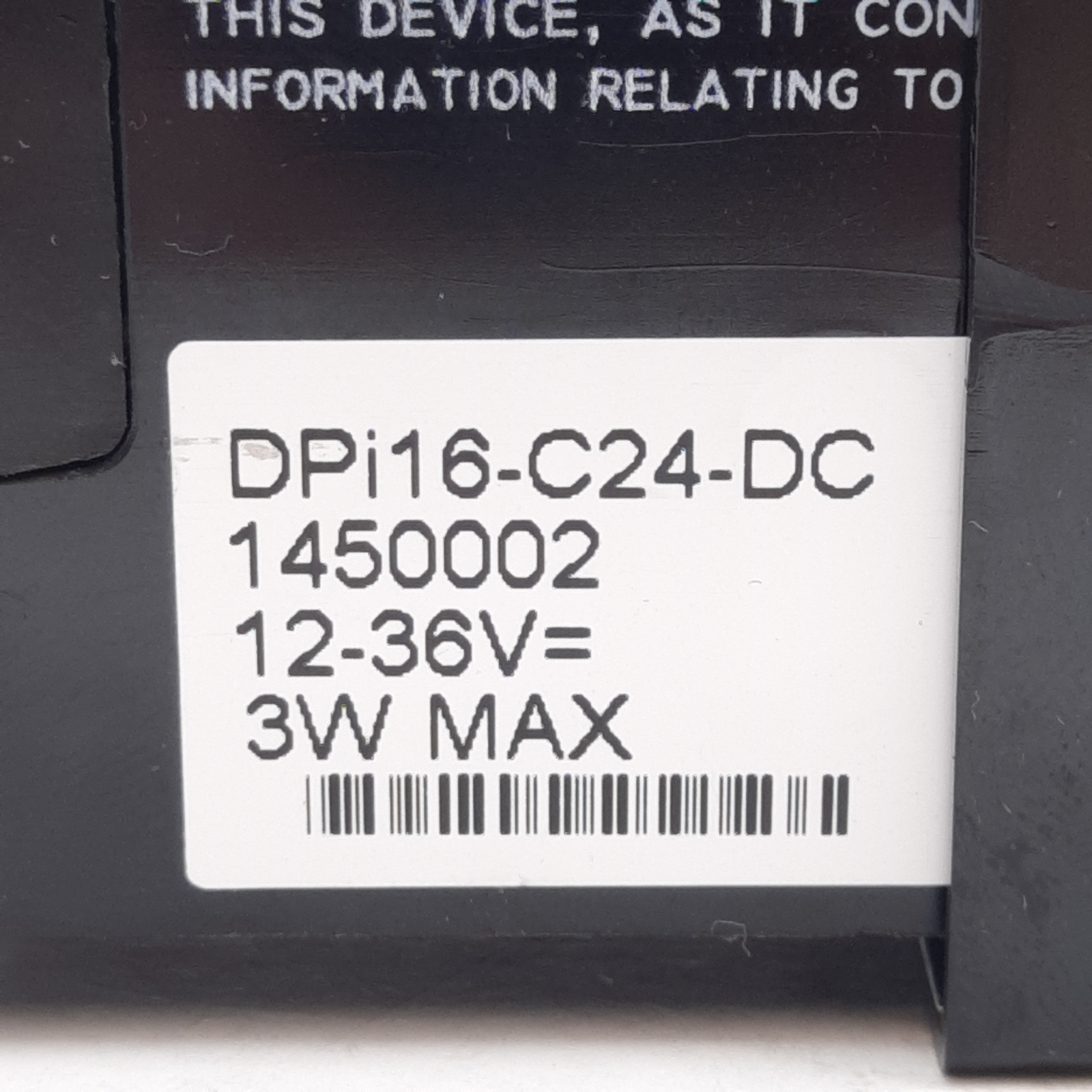 Omega DPi16-C24-DC Programmable Temperature/Process Meter, RS232/485, 12-36VDC