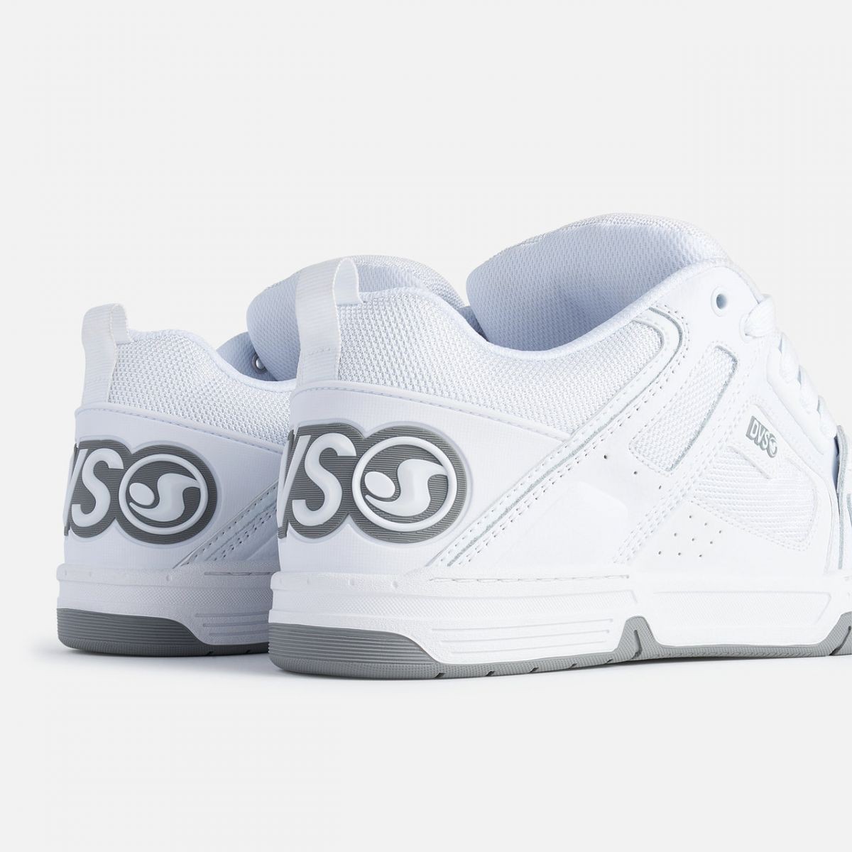 DVS Men's Comanche Skate Shoe White/Grey - DV01310102, White/Grey