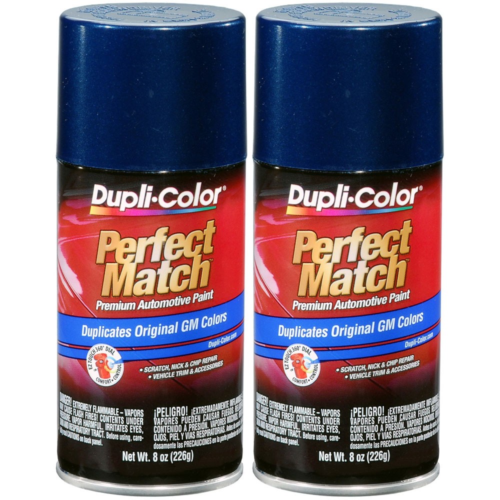 Duplicolor BGM0506 (2-Pack), Aerosol Paint for GM 39 WA9792, Metallic Indigo