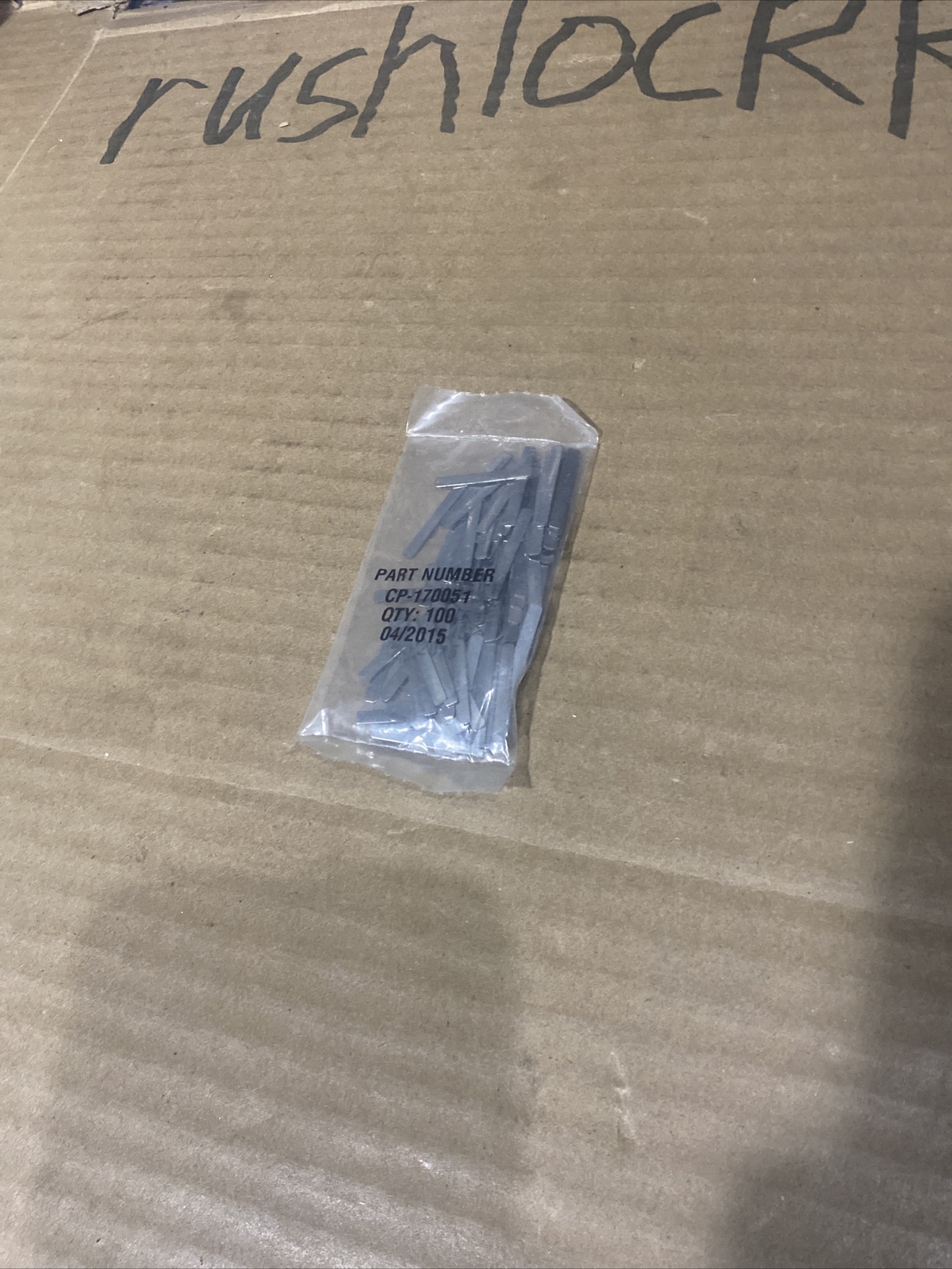Brand New-Lot Of 100-Medeco 6-pin Spring Cover New Style CP-170051