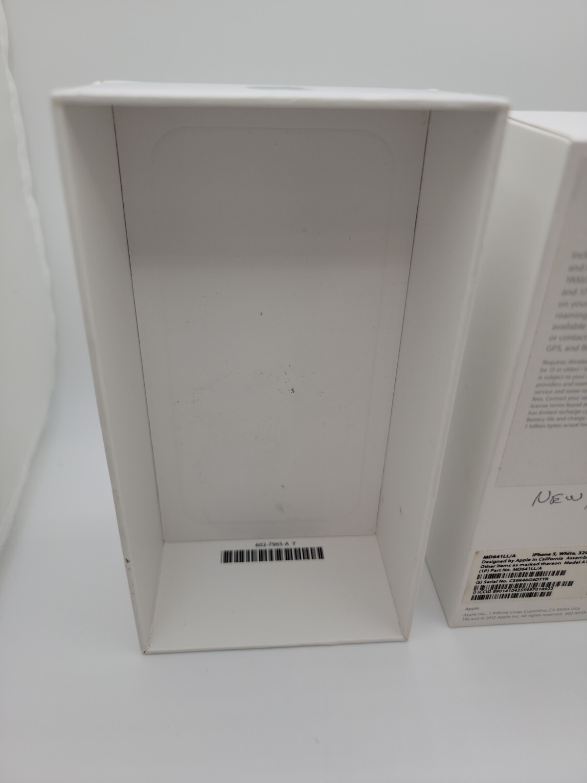 Apple iPhone 5 Empty Box Only