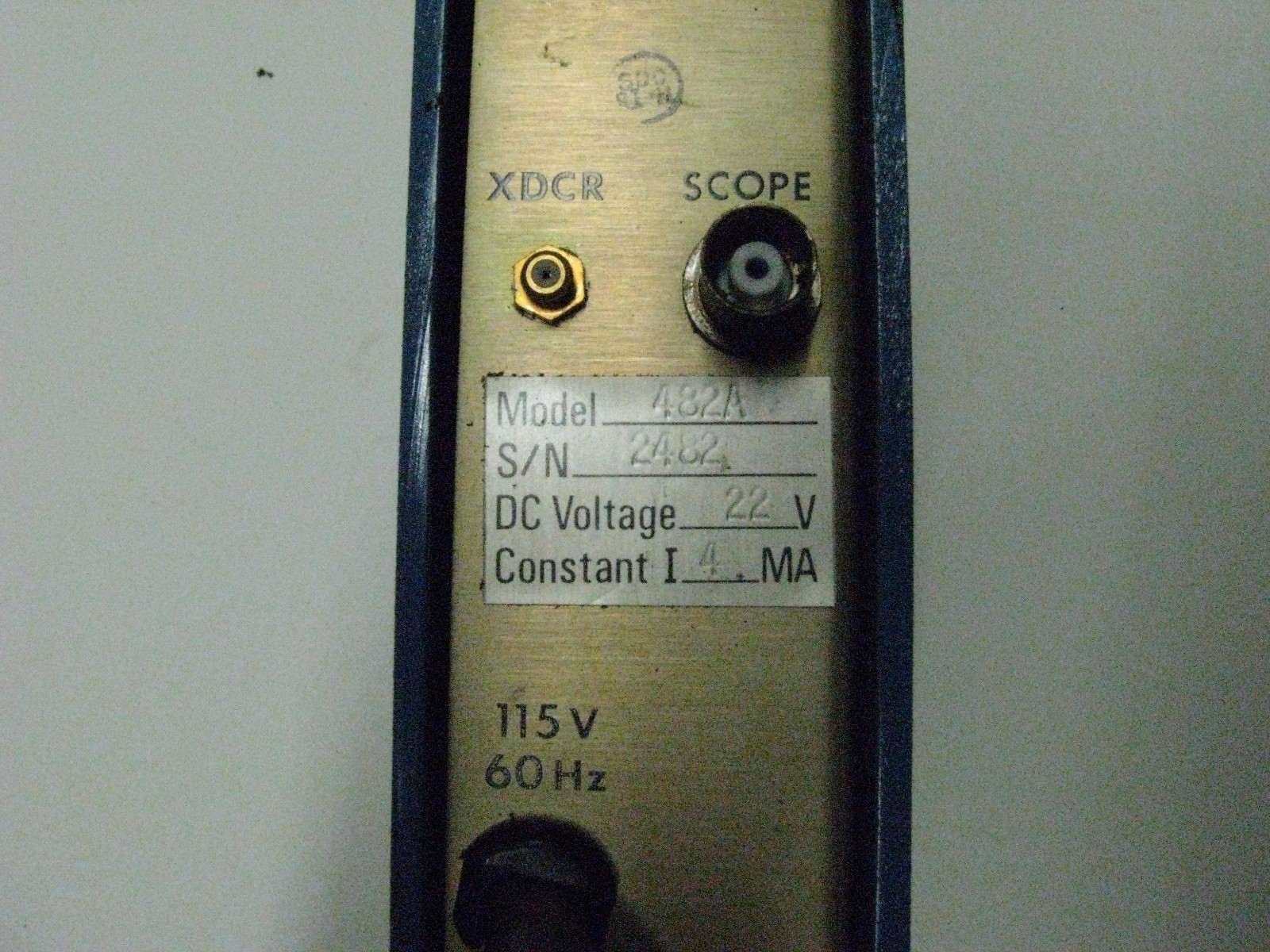 PIEZOTRONICS PCB ICP 482A