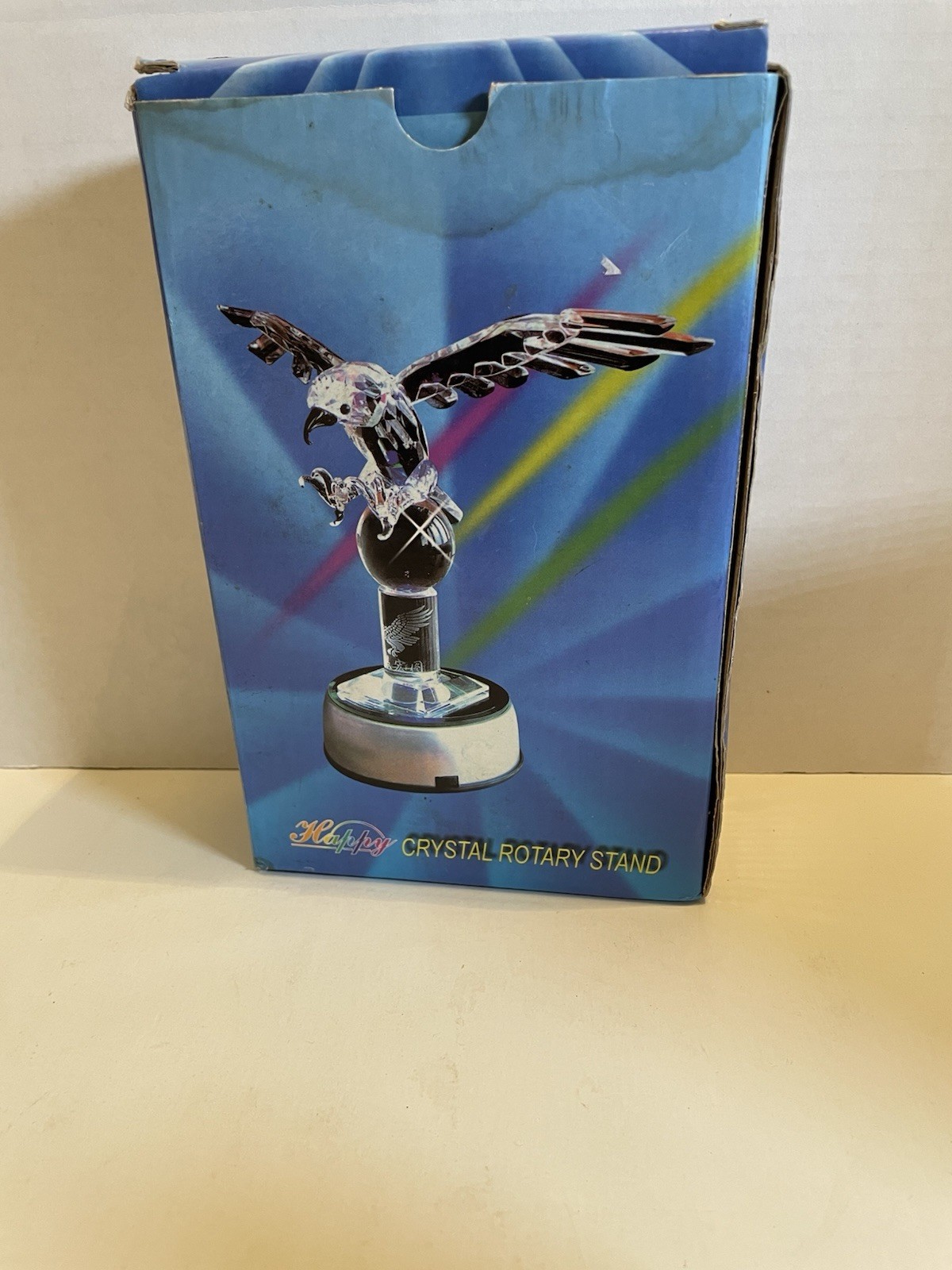 Crystal Display Rotary Slide Show Multi-light Base - NEW