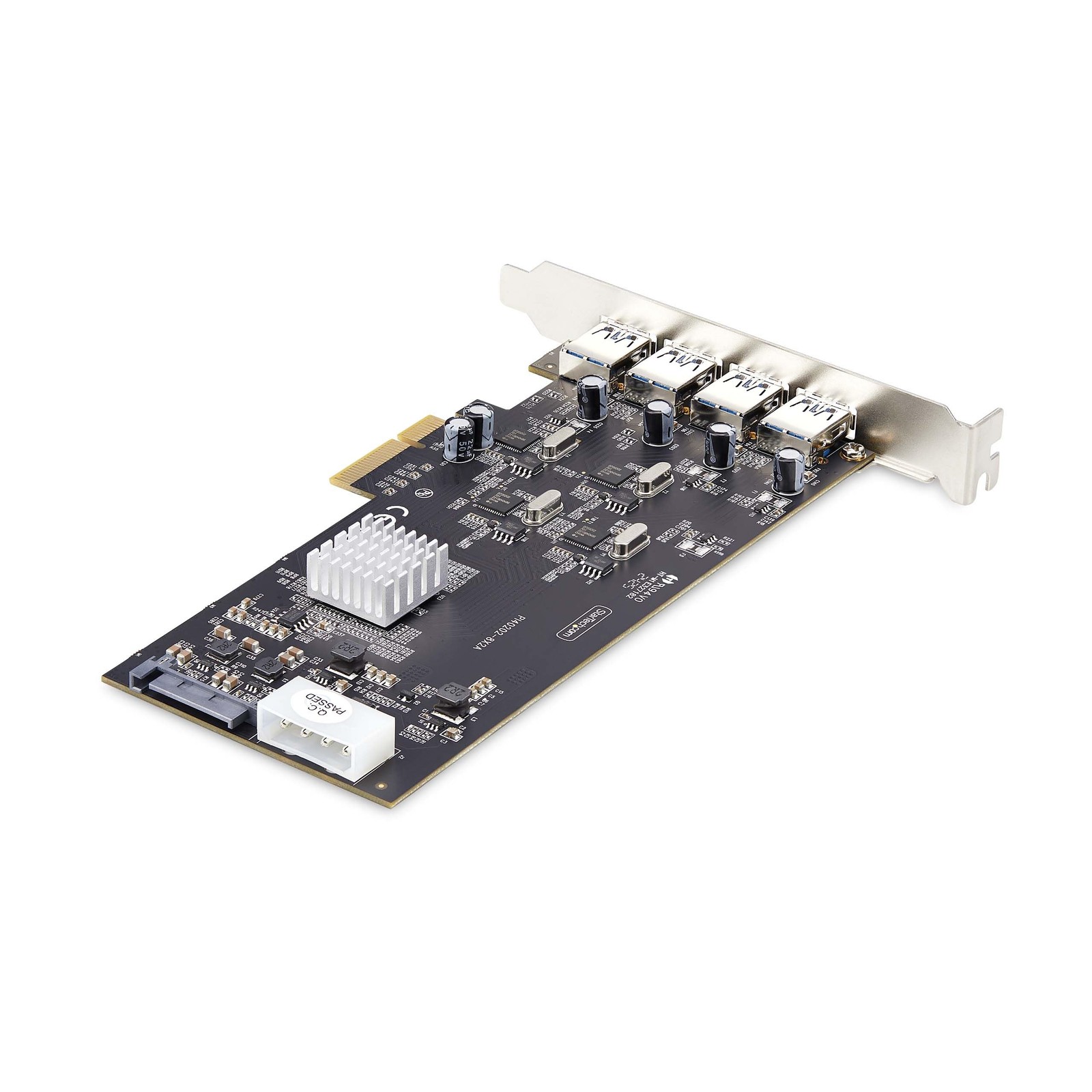 StarTech 4-Port USB PCIe Card. 4x USB-A Ports, Windows/macOS/Linux