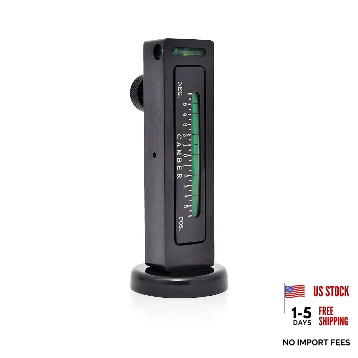 Adjustable Magnetic Gauge Tool, Camber Castor Strut Wheel Alignment Black
