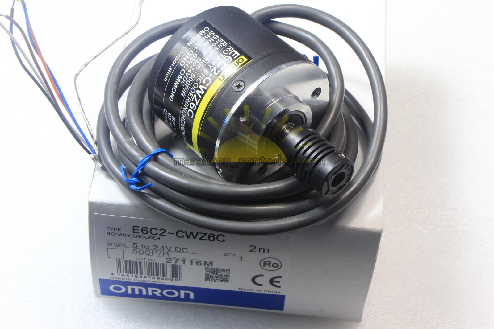 NEW ONE Omron E6C2-CWZ6C 500P/R E6C2CWZ6C in box