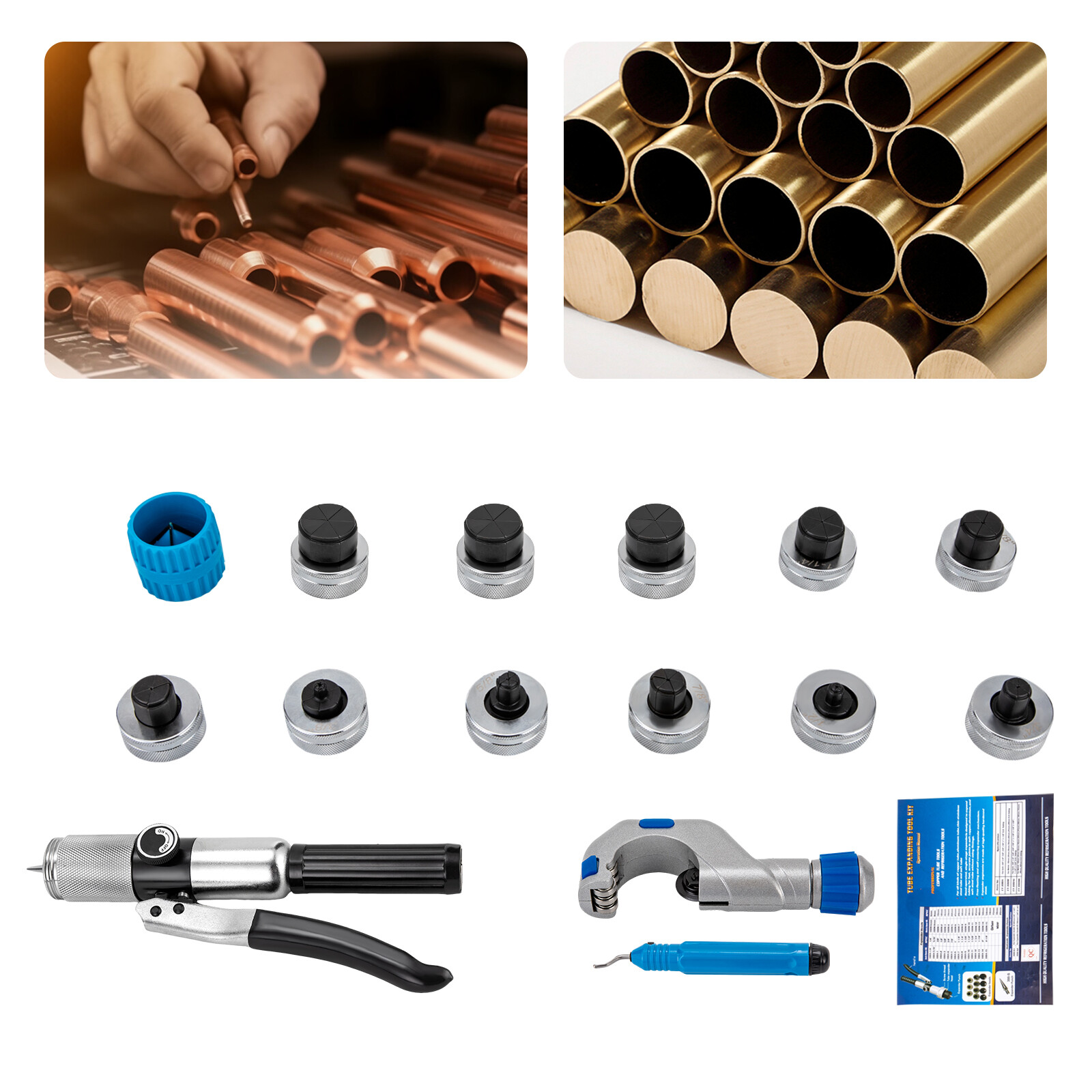 Hydraulic Expander Tool, Tube Cutter Expanding Copper Tube Expander