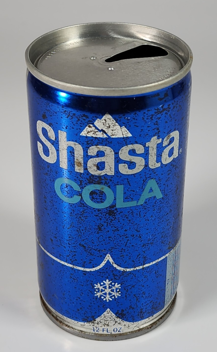 Vintage Steel Shasta Cola Soda Pop Can Hayward California
