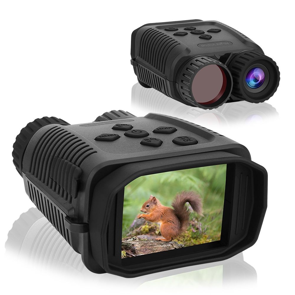 GVDA Mini Night Vision Binocular Device 1080P HD Infrared Digital Hunting Campin