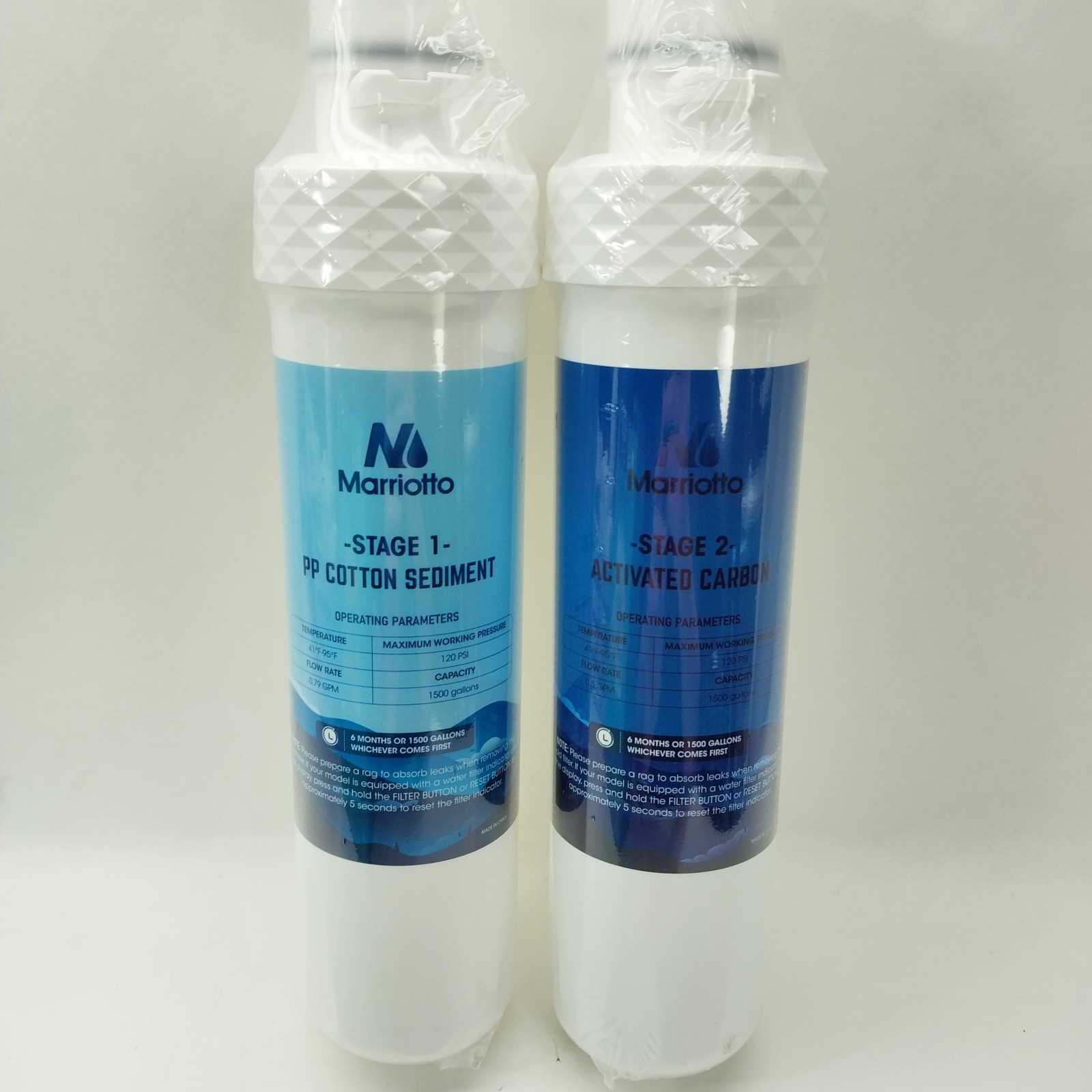 Marriotto MR-A45 2 Stage Filters For Bottleless Water Cooler