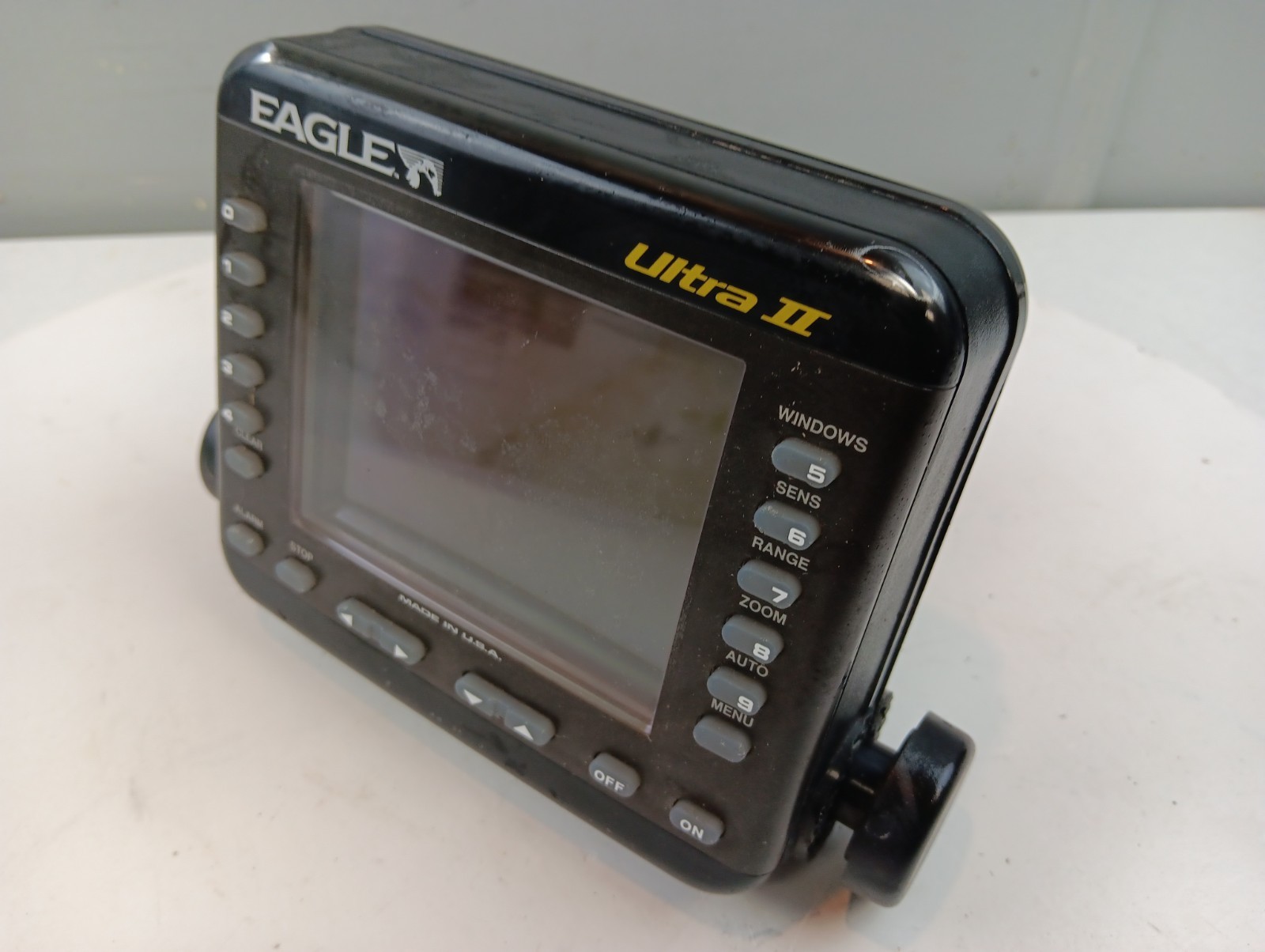 Eagle Ultra II Portable Fishfinder Black Monitor Only Made In USA Untested
