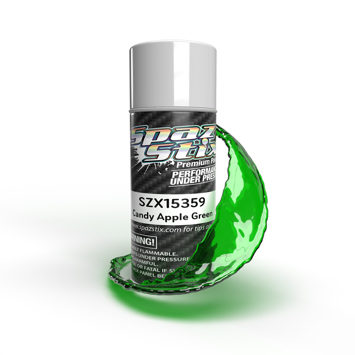 Spaz Stix Candy Apple Green Paint 3.5oz Can SZX15359 15359