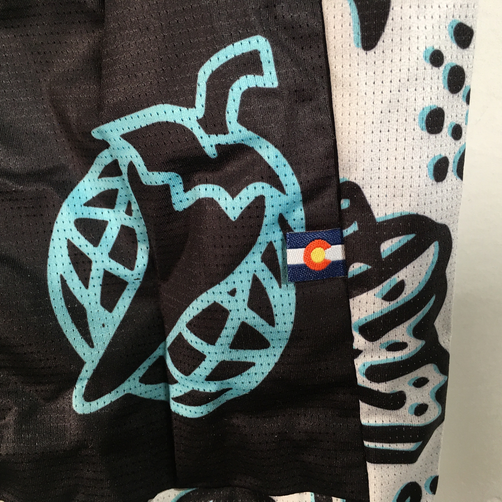 Pactimo SAL Team Short Sleeve Jersey, Size M - White/Black/Blue