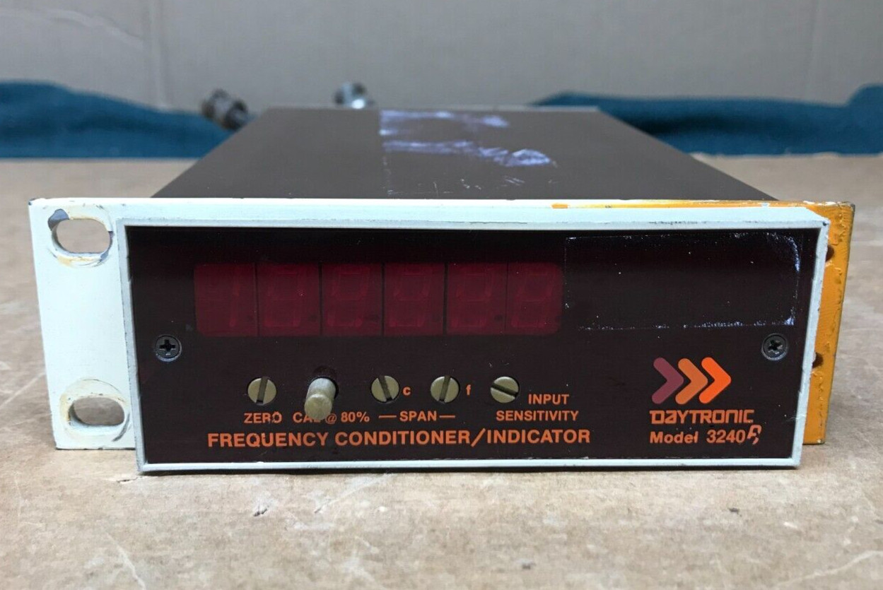 Vintage Daytronic 3240B Frequency Conditioner / Indicator