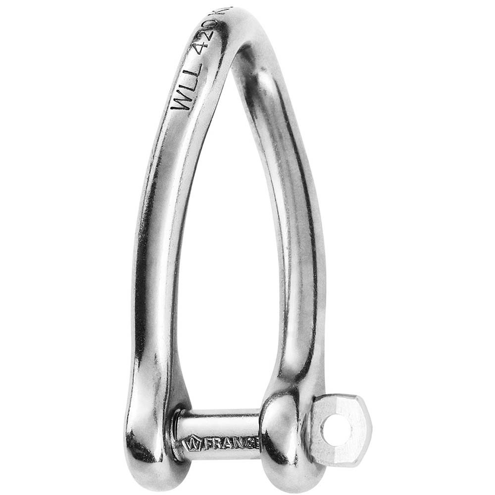 Wichard Marine 01423 Wichard Captive Pin Twisted Shackle - Diameter 6mm - 1/4"