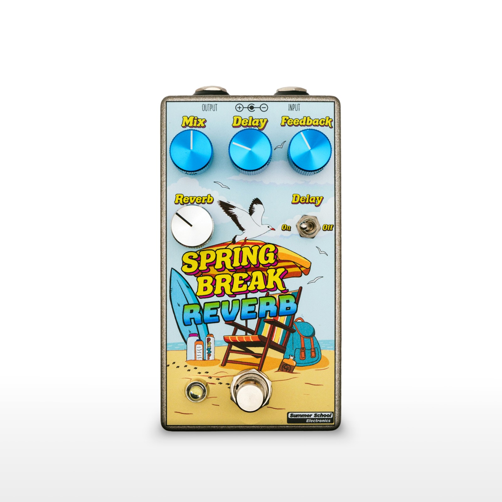 Summer School Electronics Spring Break Reverb Pedal (Open Box)