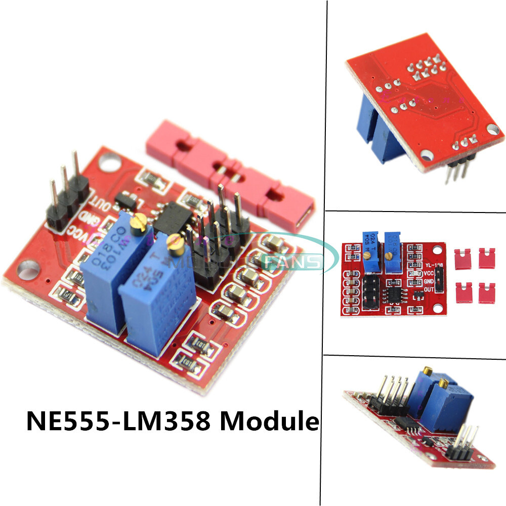 LM358 NE555 Pulse Duty Cycle Frequency Adjustable Module Square Wave