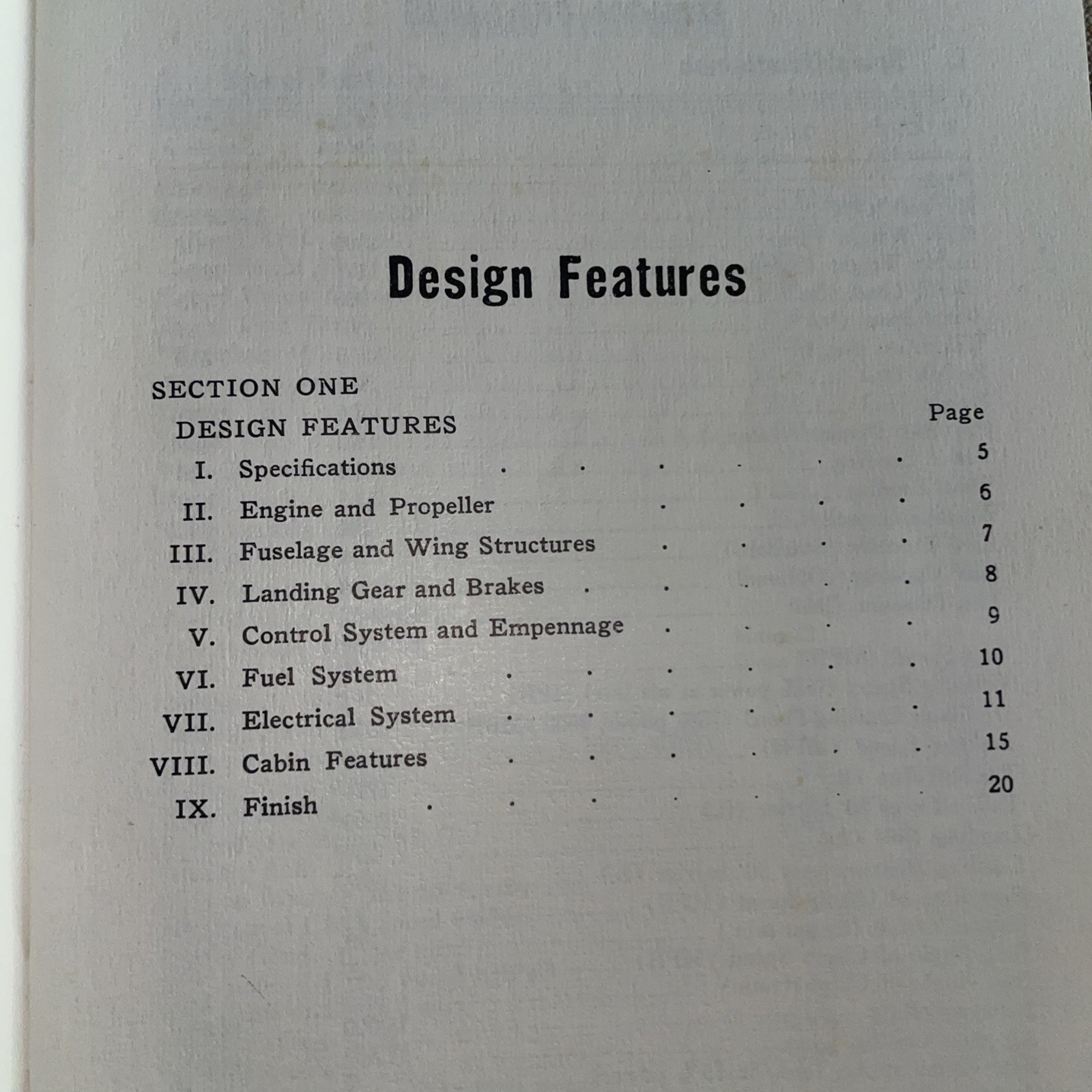 Vintage Piper Pacer / Tri-Pacer / PA-22-160 & 150 Owners Handbook for Operation