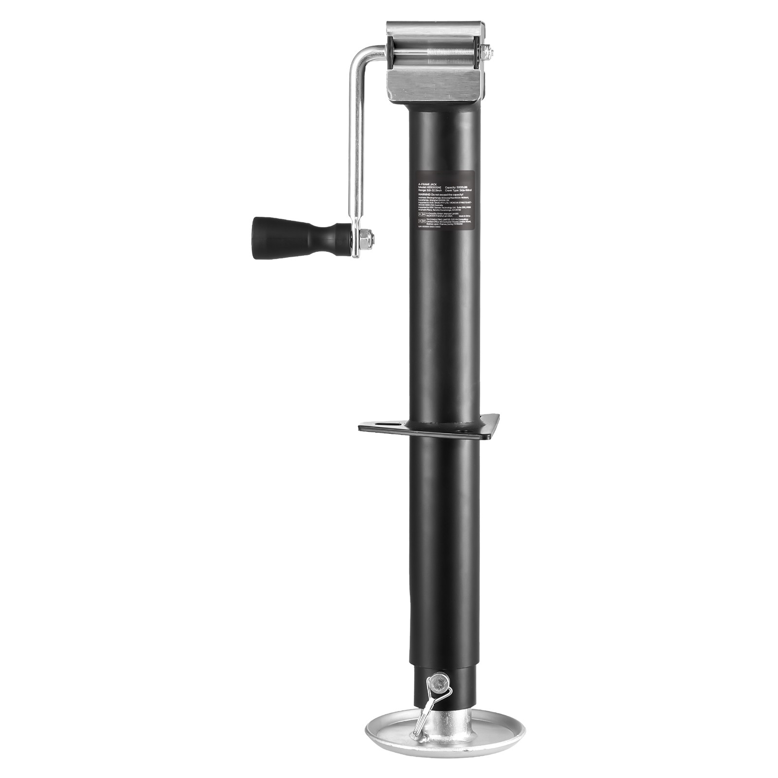 Uimoso A Frame Trailer Jack Bolt on Trailer Tongue Jack 5000 lbs 15-inch Travel