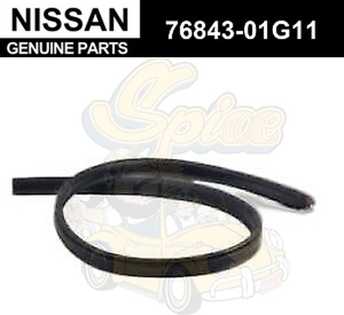 OEM 7684301G11 WEATHER STRIP, ROOF DRIP LH 76843-01G11 Nissan