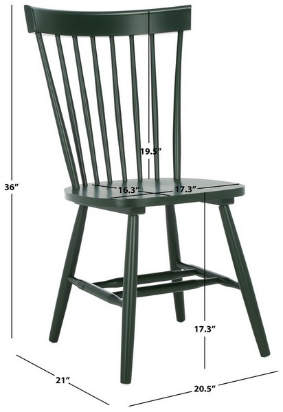 Safavieh PARKER SPINDEL SIDE CHAIR, Reduced Price 2172778871 AMH8500M-SET2