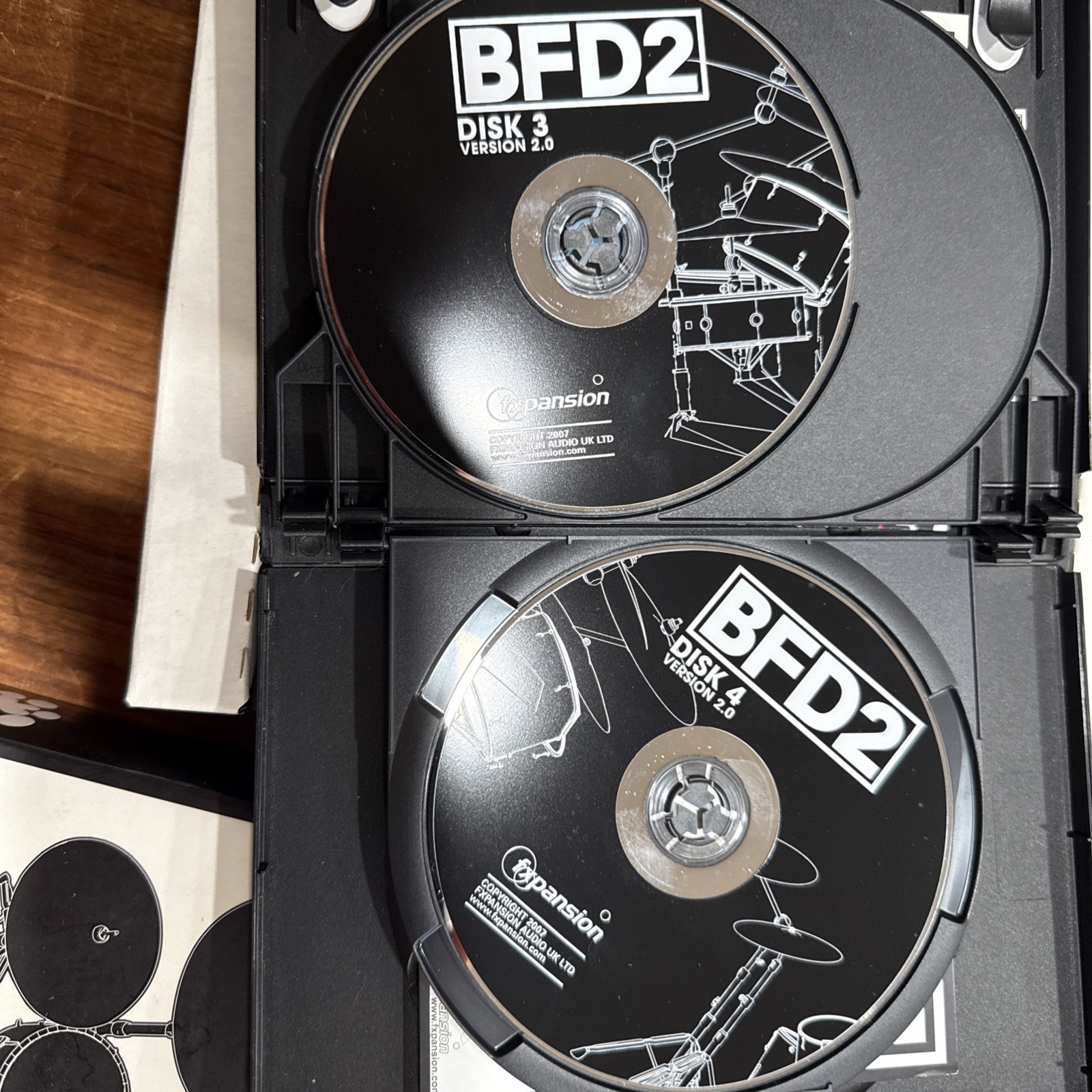 🥁 FXpansion BFD2 + Jazz & Funk + Percussion Expansion Pack (Complete DVD Set)