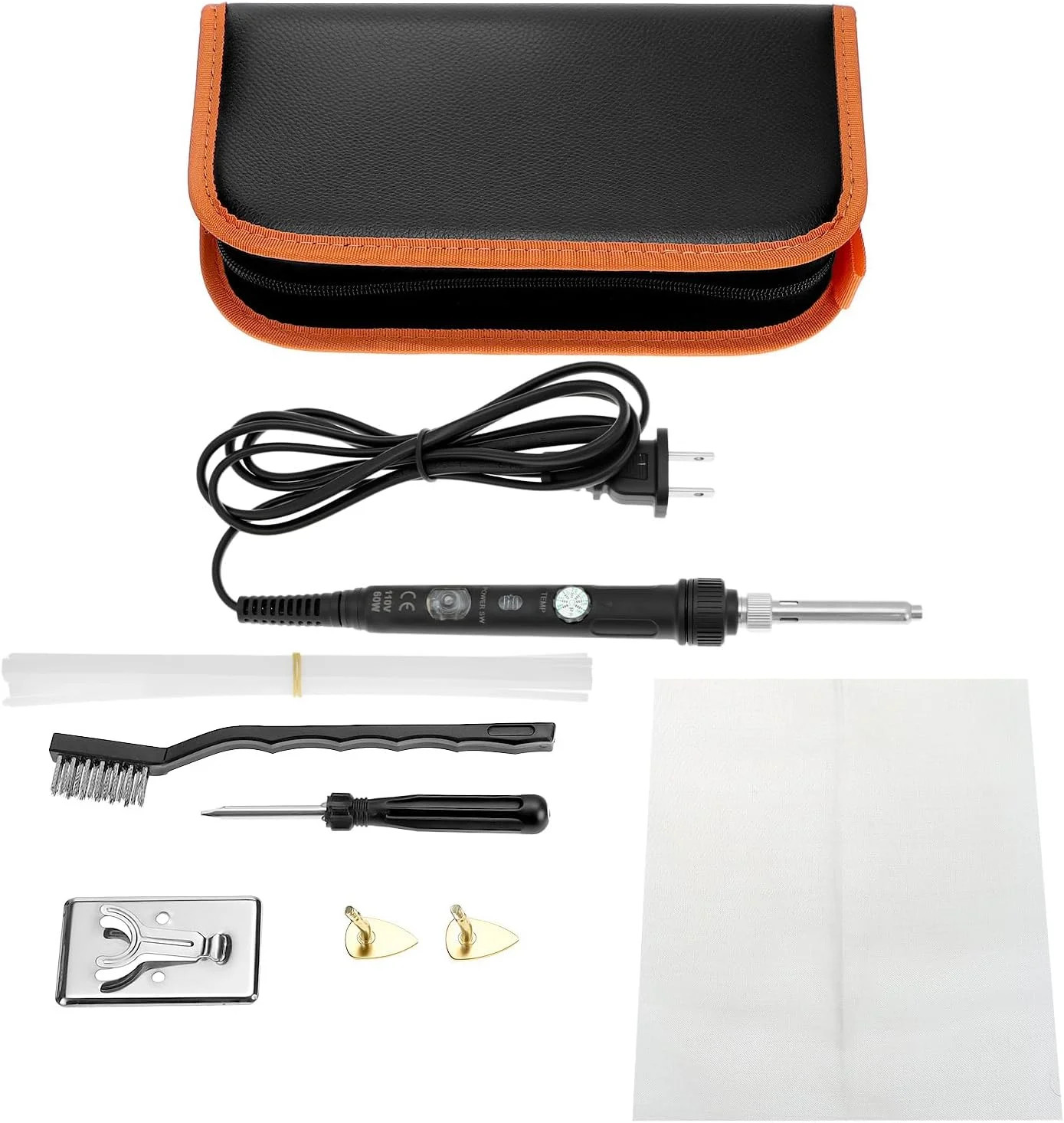 Plastic Welding Kit for Surface Repair - 80W, 110V, Adjustable Temperature 200-4
