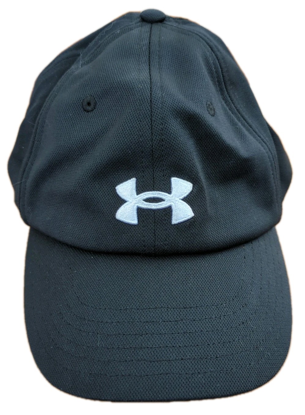 Under Armour Black Lightweight Hat Baseball Running Cap  Women's