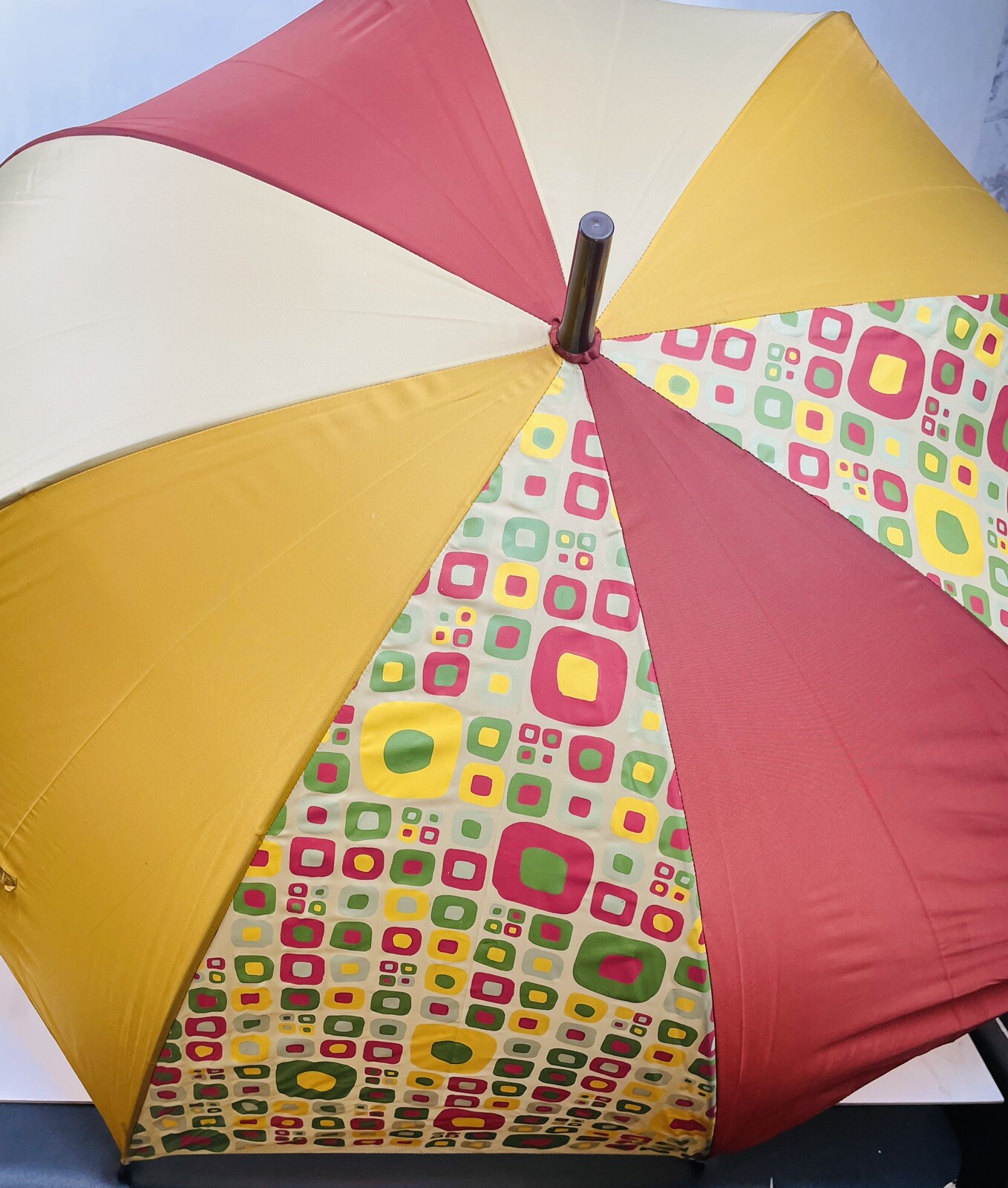 Aramis Doorman "Weather Patterns" Umbrella 36" Sampling NWT