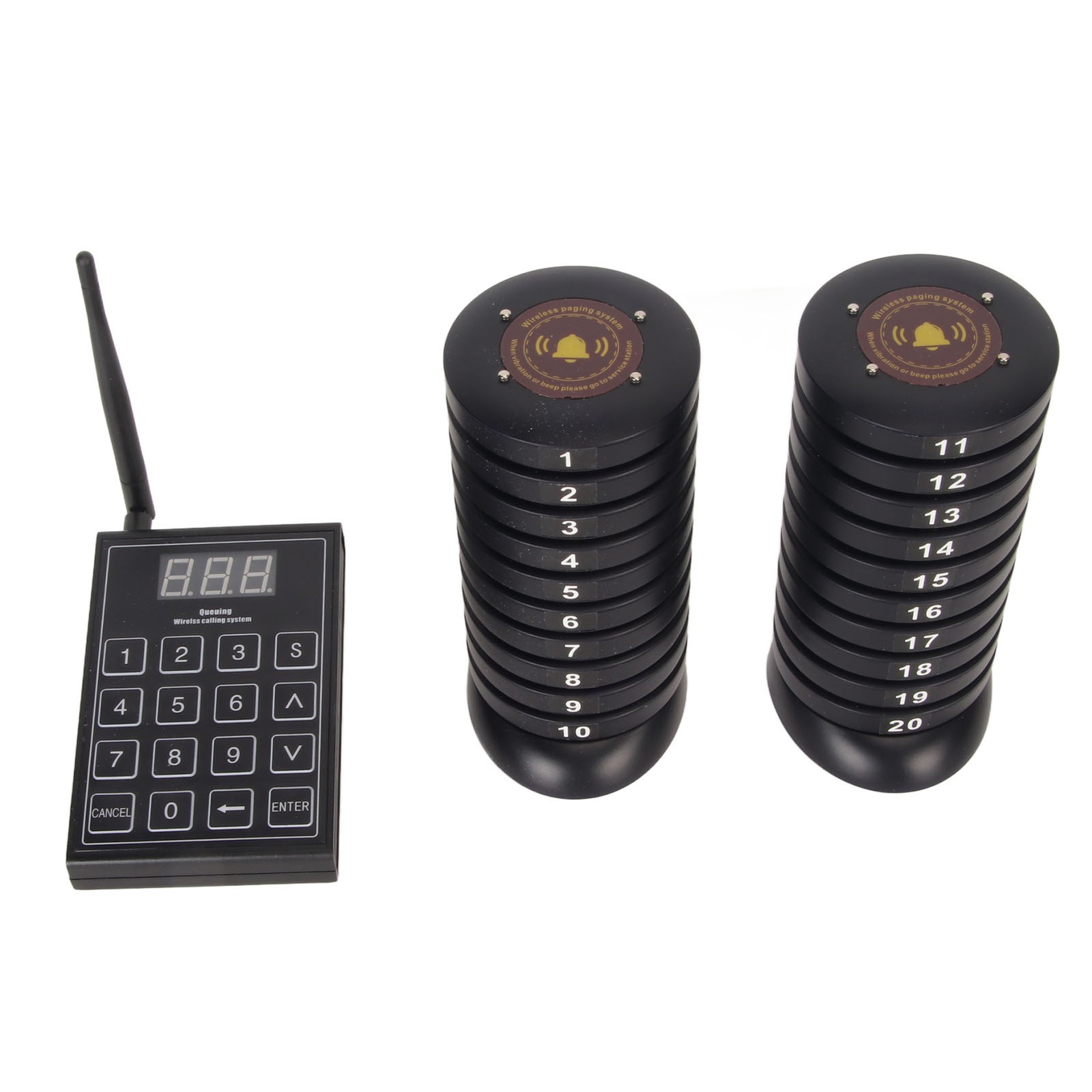 Wireless Guest Paging Queuing System Long Range Paging System With Transmit BAZI