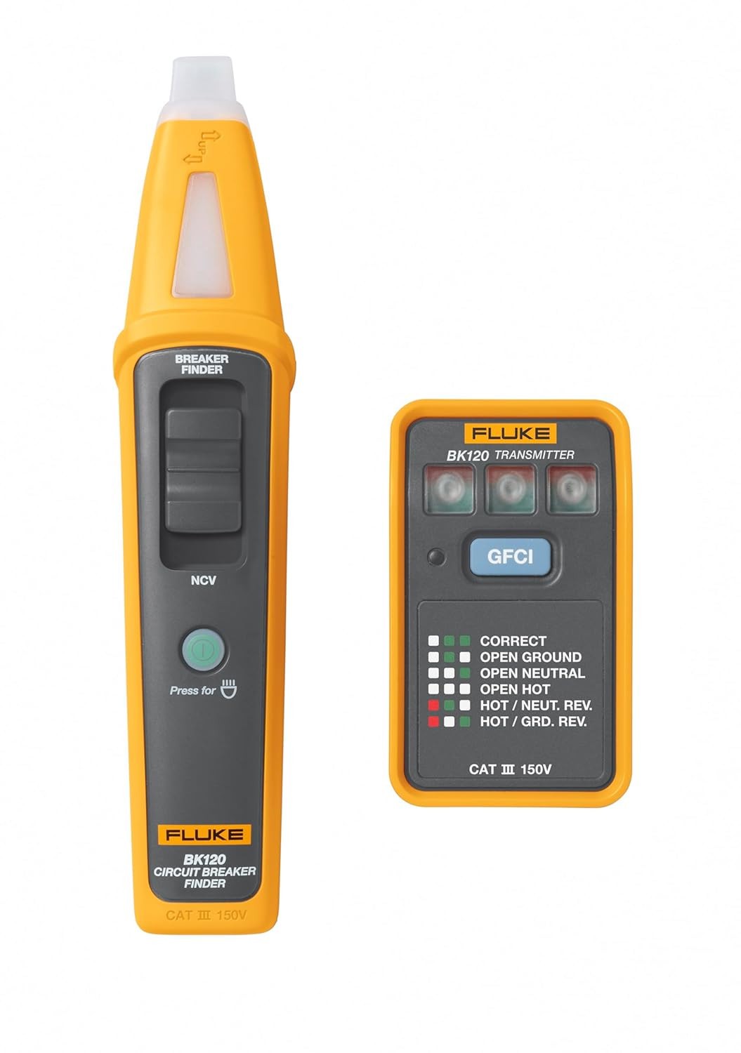 Fluke BK120 SmartTrace Breaker Finder and Socket Tester, New!