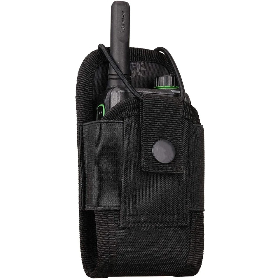 Tactical Molle Radio Pouch Walkie Talkie Waist Bag Holder Pocket Holster Outdoor