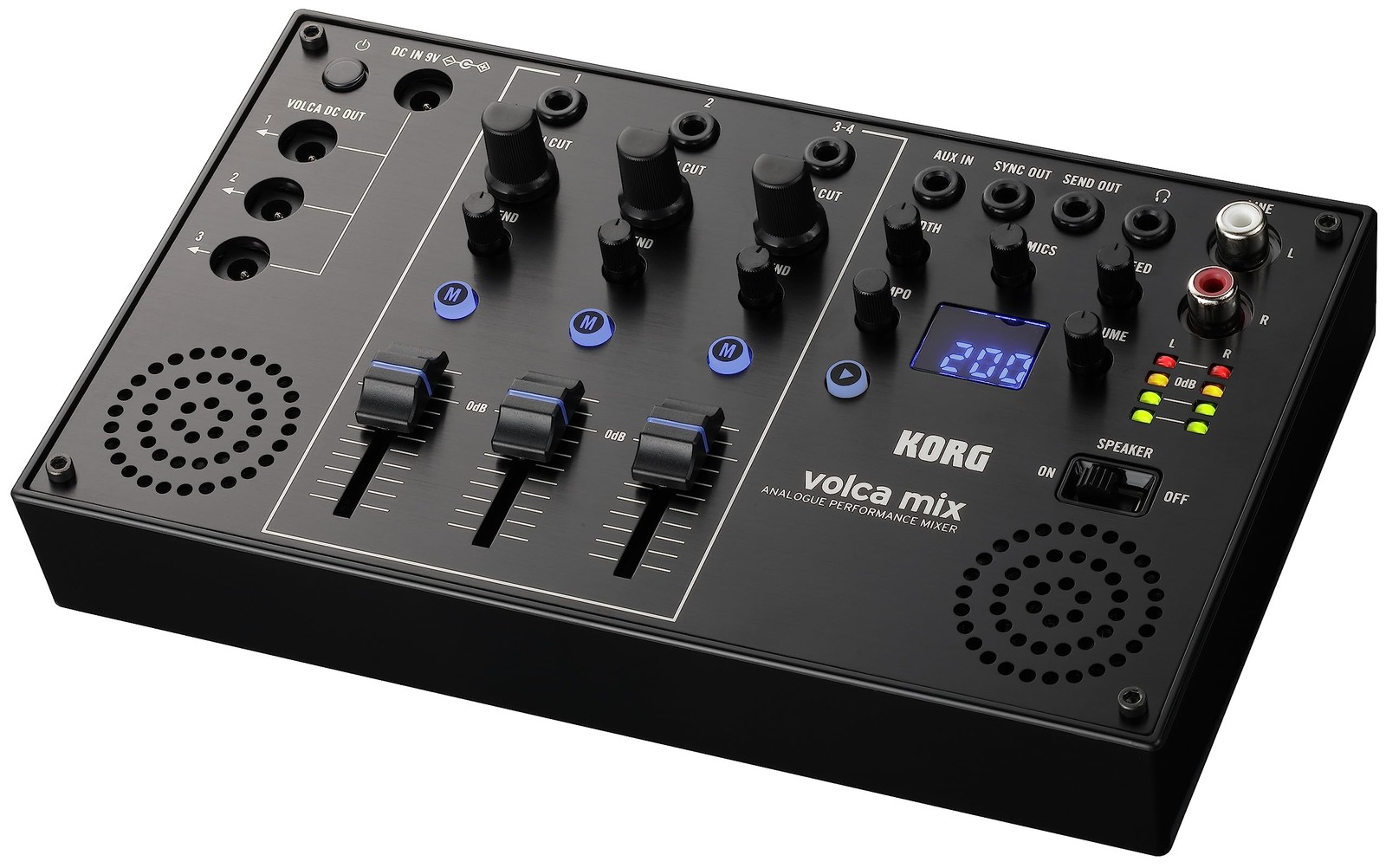 Korg Volca Mix 4-Channel Analog Performance Mixer with Master Chain