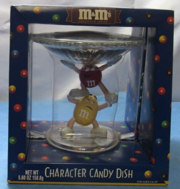 M&M's Character Candy Dish Candy Dispenser New In Box