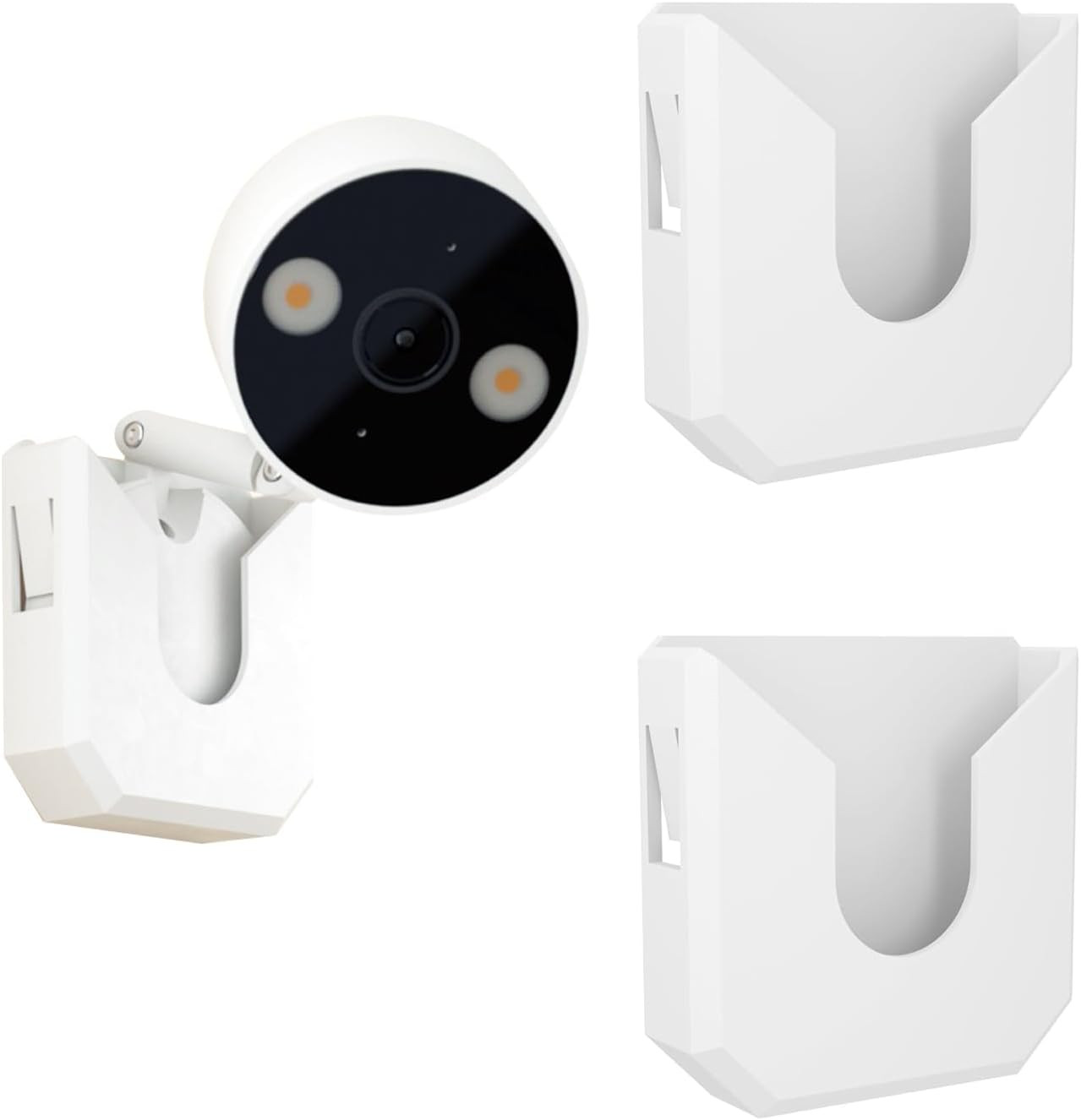 2 Pack No Drill Wall Mount Compatible with Tapo 2K+ Camera C120 C121 | No Screws