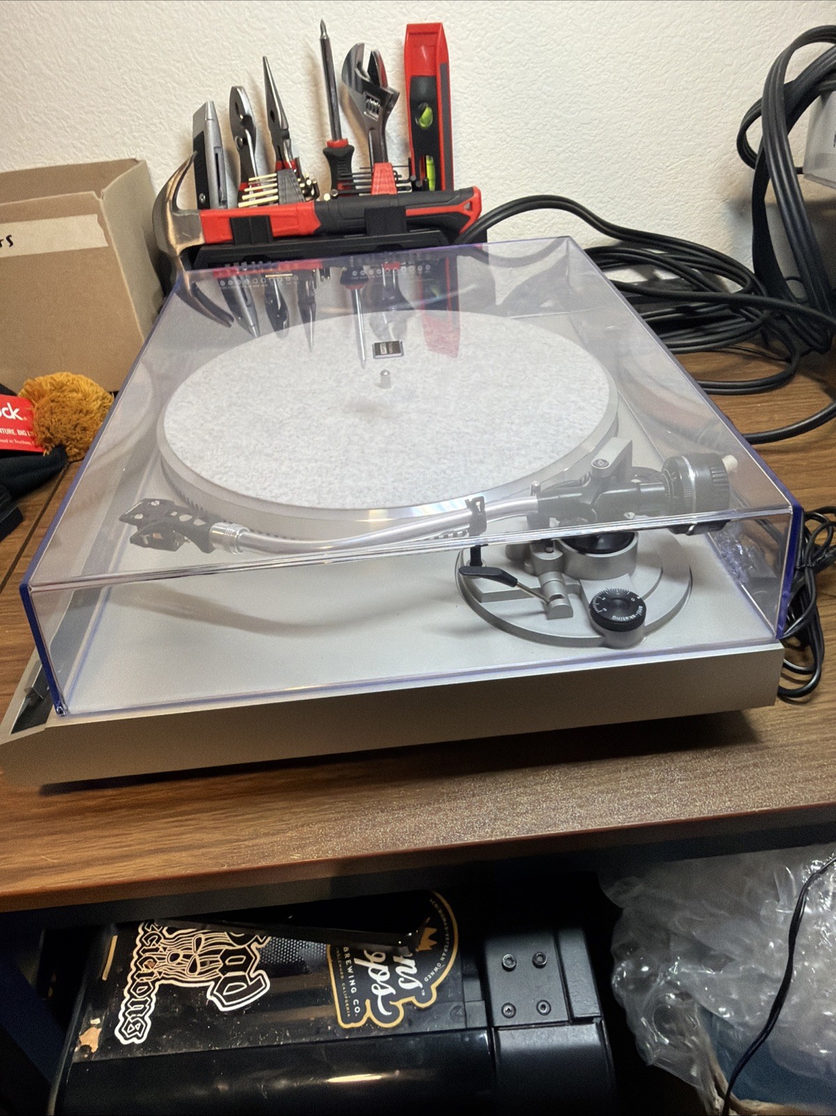 Technics SL-Q2 Turntable, Just About Mint, New Lid, Serviced