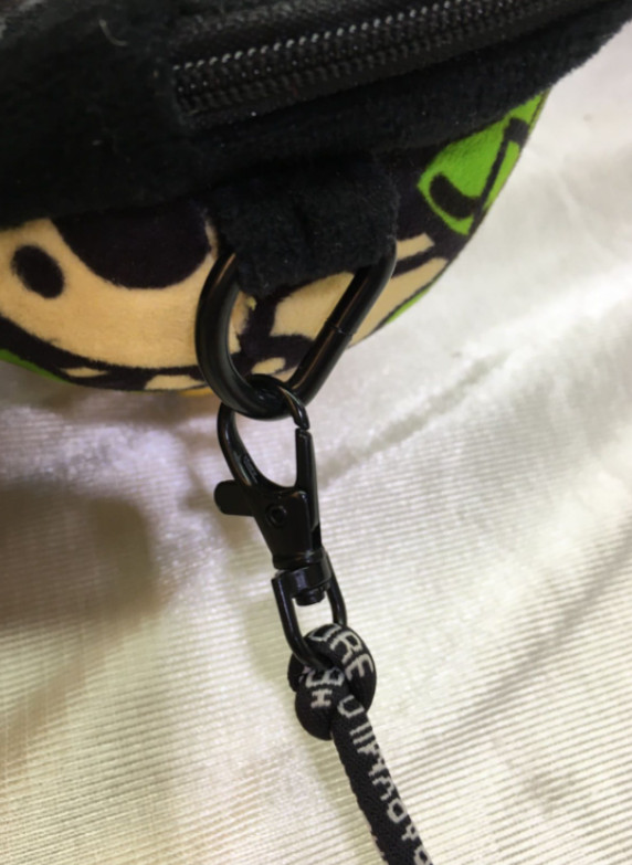 BAPE Baby Milo Camo Plush Mobile Pouch Crossbody Shoulder Bag Streetwear Style