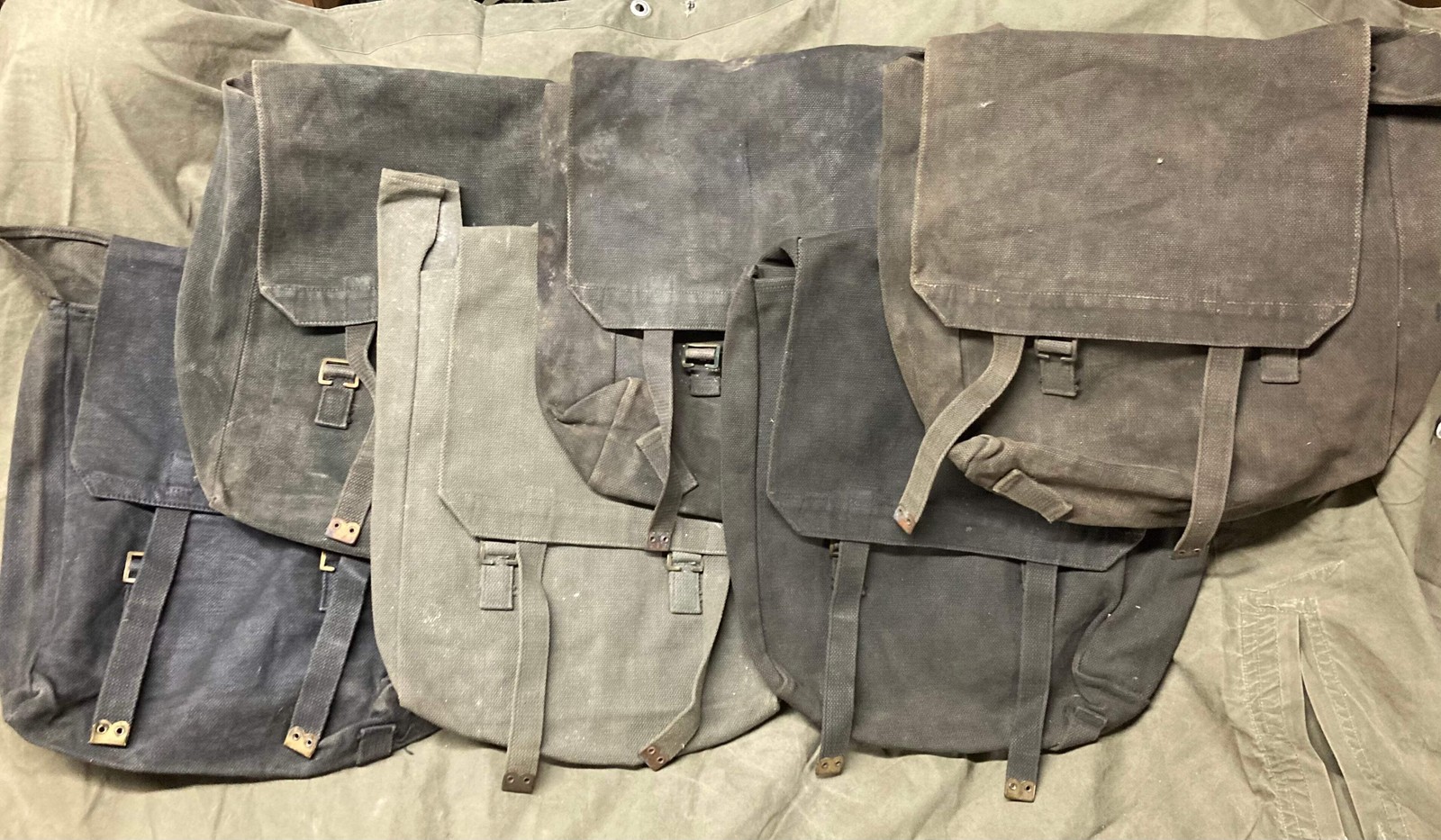 Irish National Army P08 Backpack – Rare 1920s-50s Surplus, Fianna Fáil Crest Var