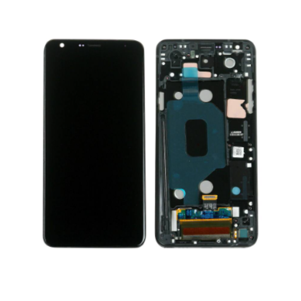 For LG Stylo 4 / Stylo 4 Plus LCD with Touch + Frame - Black Color