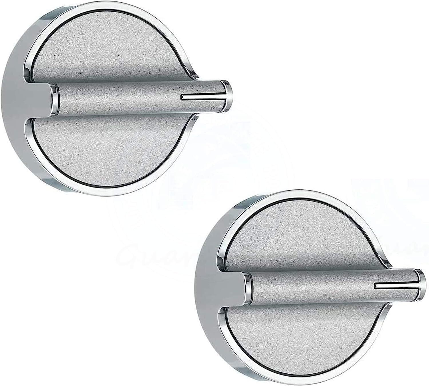 2 x Range Surface Burner Knob For Whirlpool WEG730H0DS0 WEG730H0DW0 WEG760H0DS0