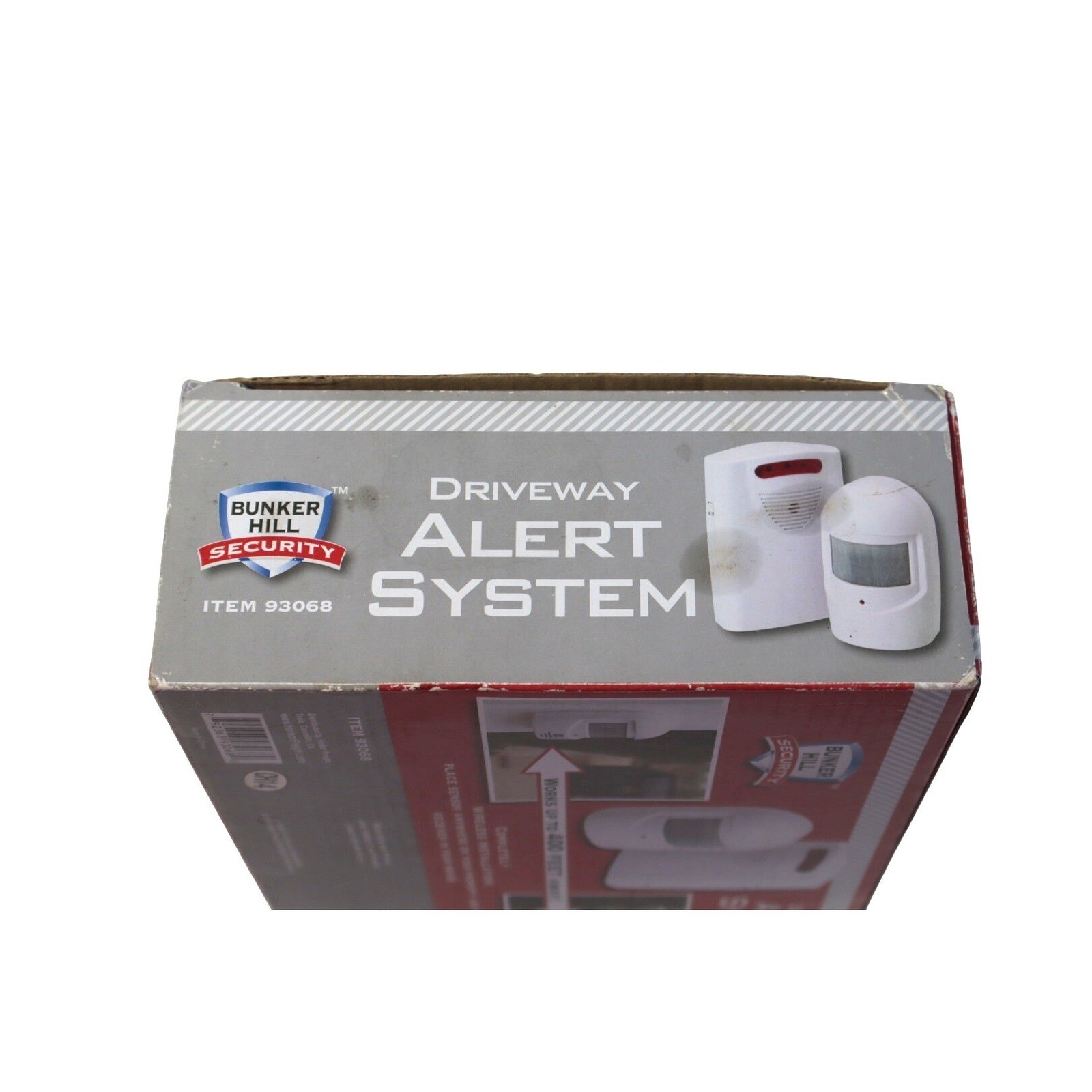 Bunker Hill Security Wireless Driveway Alert System 93068 Motion Sensor 400ft