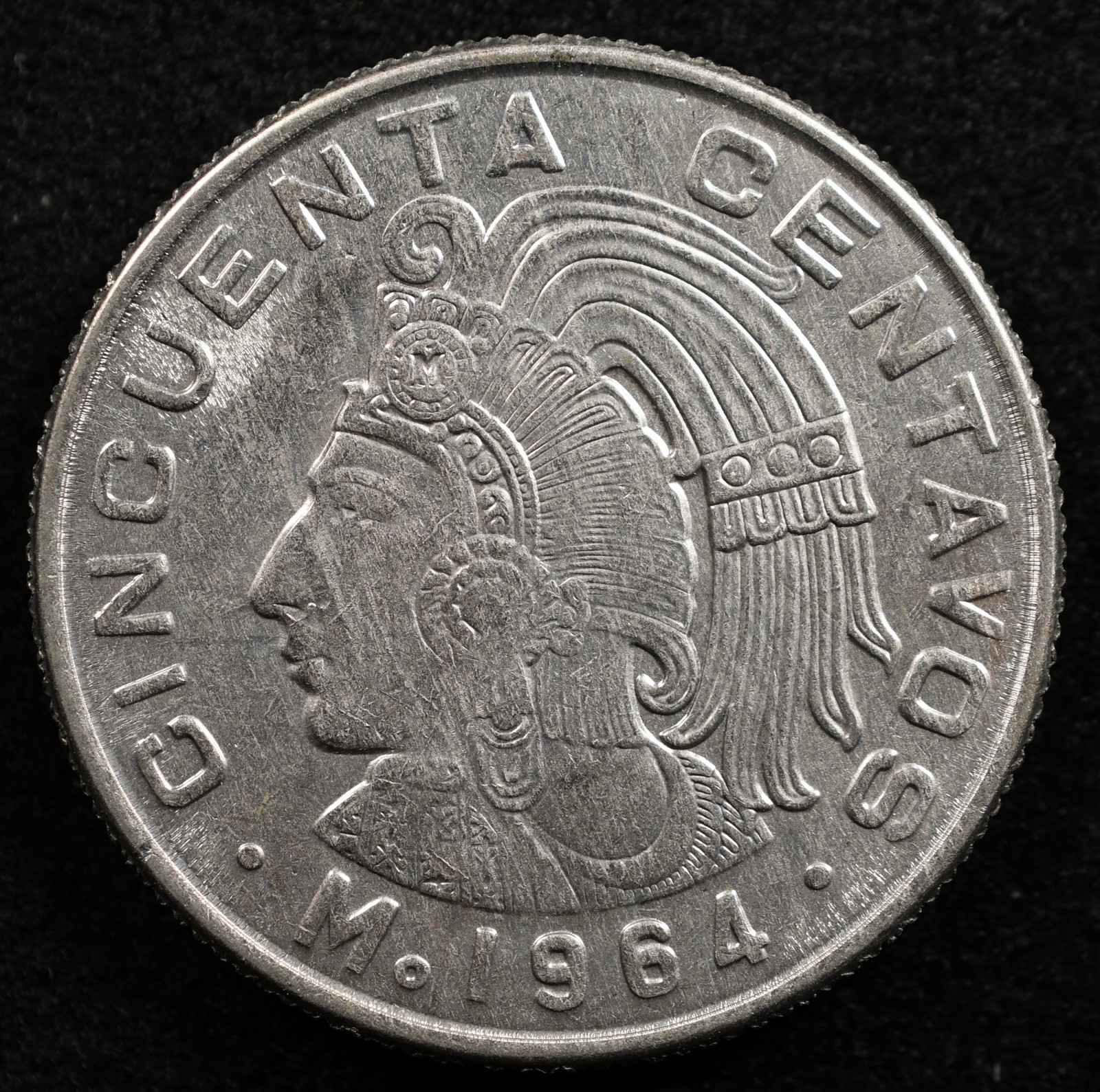 Mexico 50 Centavos 1964, Coin, Inv#D358