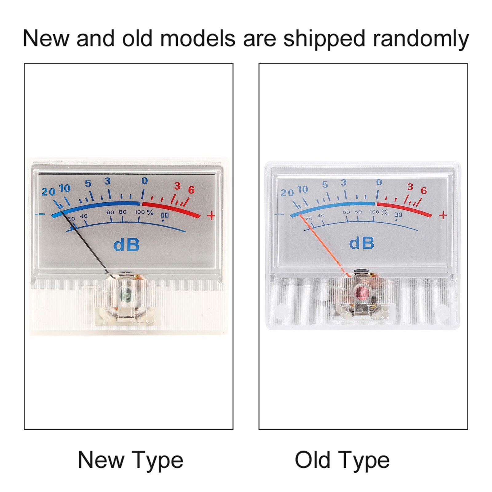 P-55-8688 High Accuracy VU Meter Header ‑20 ‑ +6db Power Amplifier DB Meter