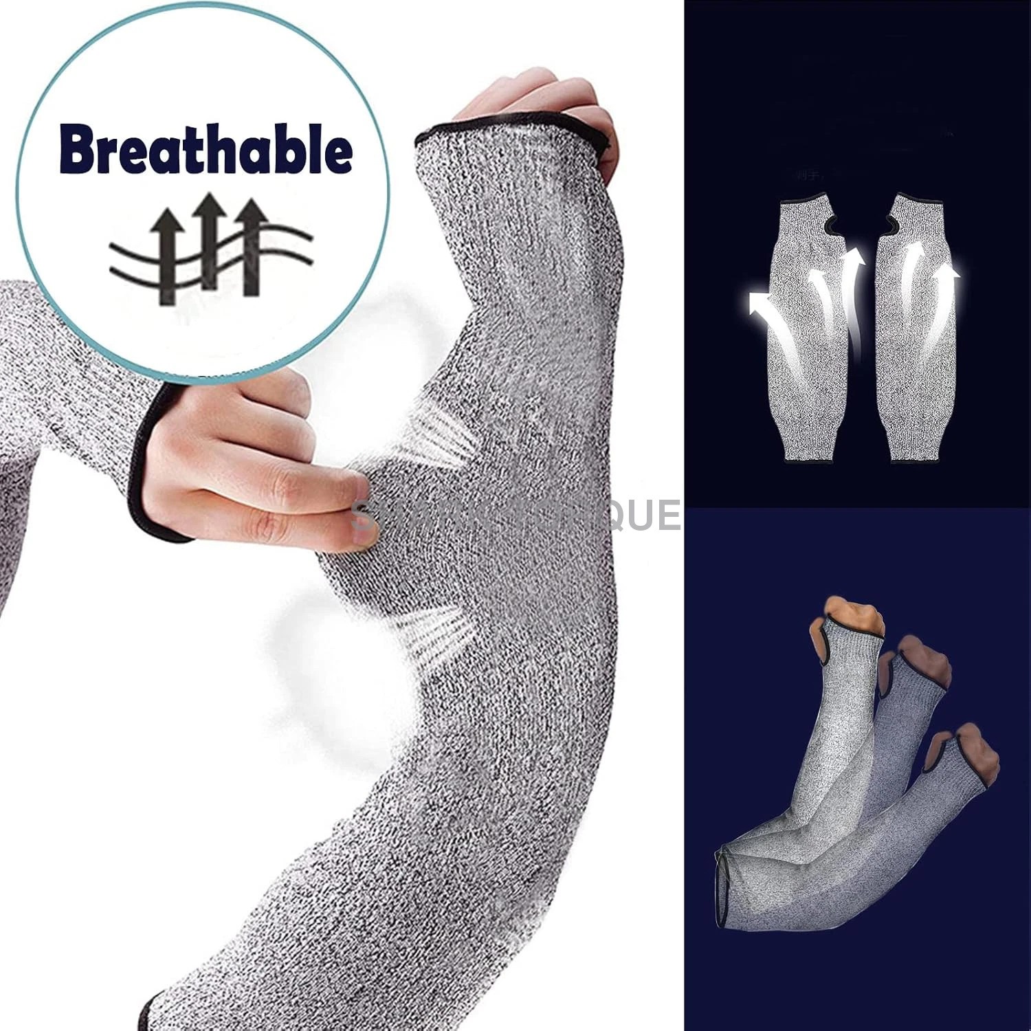 Protective Arm Sleeves Cut Resistant for Thin Skin Welding or Gardening 1 Pair