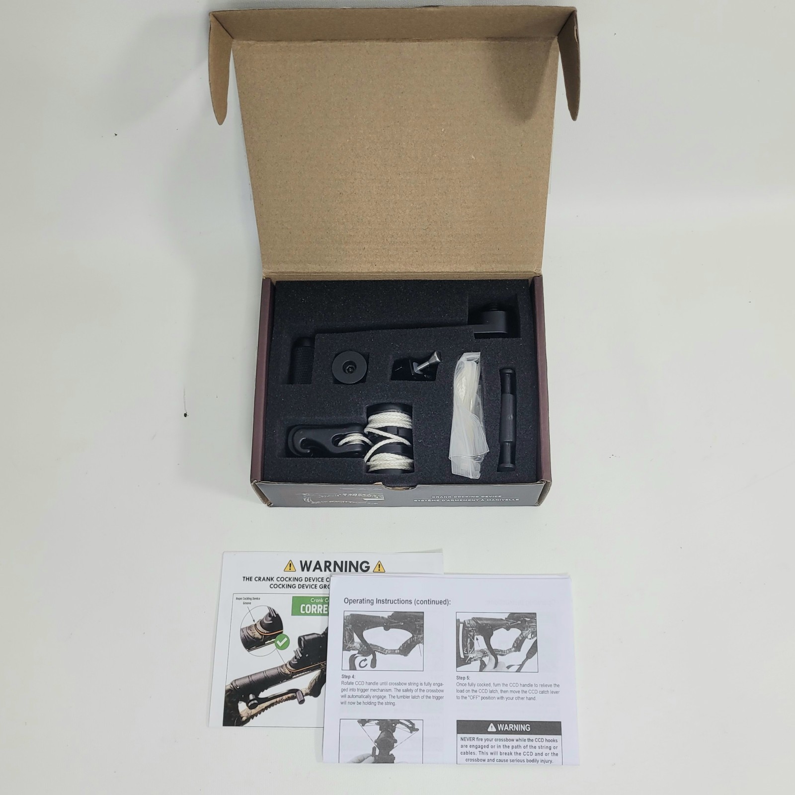 Crossbow Crank Cocking Device Compatible with Barnett Series Bar 20020