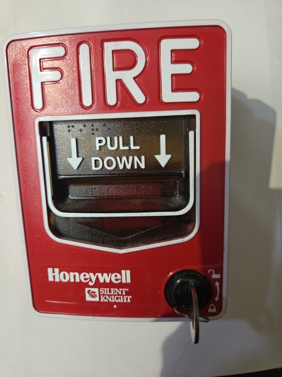 Silent Night SK-PULL-SA Addressable Fire Alarm Pull Station W/ Key